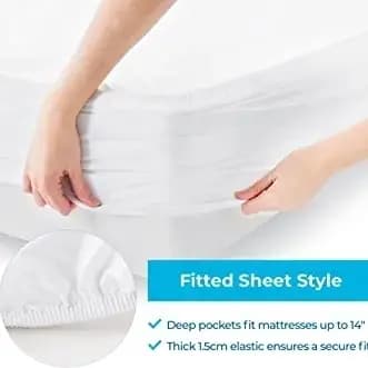Waterproof Mattress Cover Cotton Terry