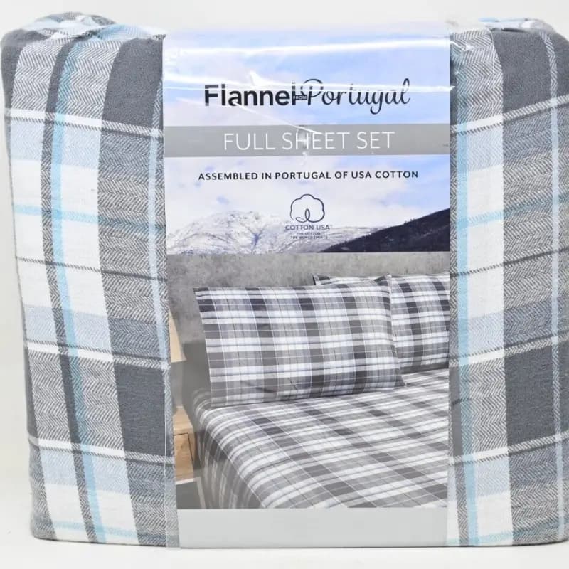Fitting sheet flannel king/double/single